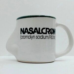 Vintage Coffee Mug Cup Nasalcrom Protruding